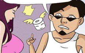 如实招来，上厕所为什么不洗手！搞笑吧日本邪恶漫画