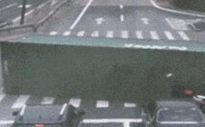 大货车翻车视频集锦好吓人