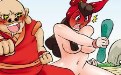 大鼻孔师兄邪恶漫画:师姐脱光衣服挑逗大鼻孔 大鼻孔师兄邪恶漫画:师姐脱光衣服挑逗大鼻孔