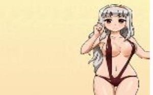 动漫美女健身大胸脱衣图片福利gif