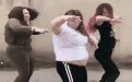 我要上春晚 三大女舞者认真练习中