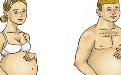 女人怀孕10个月与男人饮酒10个月搞笑图片 女人怀孕10个月与男人饮酒10个月搞笑图片