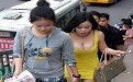 胸大的女人就是不一样，走起路来都会跳舞