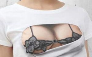 杜蕾斯女孩：看着会让人脸红的性感透视装 