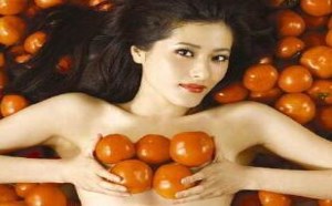 美女隐私部位的西红柿一定很抢手吧