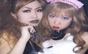 值得欣赏的非主流的日本美女魔鬼妆