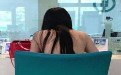 有女屌丝坐正，据说那天来办业务的人超多