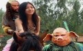 沙和尚成功俘获了一个大美女