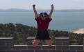 糗事百科图片：美女式蛤蟆功