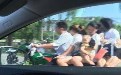 我的车也载重5人，但比你跑得快哦!