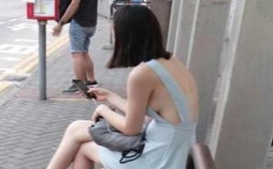 有不穿内衣美女在此，不知有多子男人打望过